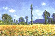 Claude Monet Champ de coquelicots a Giverny oil painting picture wholesale